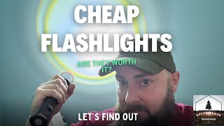 Are Cheap Flashlights Any Good  Flashlight Review and Test  Ozark Trail Lights  Emergency Light [upl. by Nivla821]