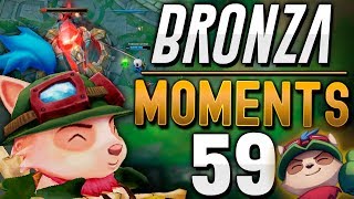 EL TEEMO con MENOS IQ de BRONCE  BRONZA MOMENTS Semana 59 [upl. by Fisher]