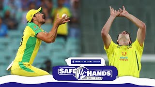 Maruti Suzuki Arena Safe hands  Cummins and Starc [upl. by Jacquetta]