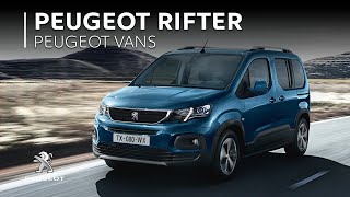 Peugeot Rifter  For Everyday Adventurers [upl. by Mloclam]