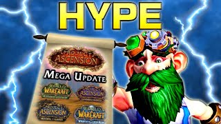 Ascension WoW  Mega Update Overview [upl. by Raynold541]