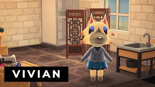 VIVIAN House Tour  Animal Crossing New Horizons [upl. by Abbe169]