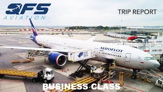 Aeroflot  777 300  Business Class  New York JFK to Moscow SVO  TRIP REPORT [upl. by Aluino]