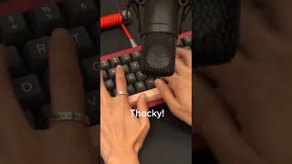 Thocky One of the thockiest switches from HMX mechanicalkeyboard gamingkeyboard customkeyboard [upl. by Atterol]