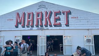 Hellfest 2024  Metal Market walkthrough [upl. by Dylana]