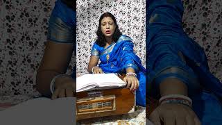 Amar bhanga pather ranga dulayরবীন্দ্র সঙ্গীতcover krishna kakali adhikari 2024 2025 song [upl. by Dymphia]