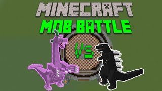 Spikezilla Vs Gojira1954  Minecraft Mob Battle [upl. by Kathryne7]