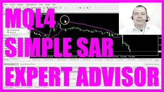 MQL4 TUTORIAL SIMPLE SAR EXPERT ADVISOR [upl. by Beffrey160]