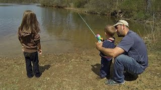 KIDS FISHING  A FEW TIPS amp TRICKS [upl. by Derdle]