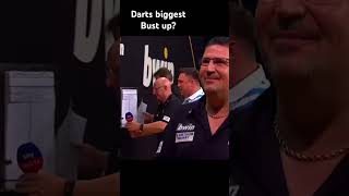 Darts bust upsdarts fypage viralvideo blowup dartsfans dartsport like 180 goviral angry [upl. by Gabler]