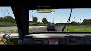 Sim Racing Noob Takes on  90s DTM Chaos  Assetto Corsa [upl. by Enalda]