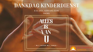 Kinderdienst 6112024 1500 ds JW Verboom [upl. by Salakcin]