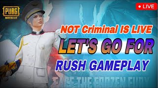 NOT  Criminal is Live  PUBG MOBILE  Live stream [upl. by Ellednahs]