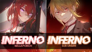 Nightcore ↬ INFERNO NV  Switching Vocals [upl. by Busby]