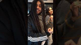 Dancing with Skip Marley to “Slow Down” ft HER 😍🥵🔥 [upl. by Odnanref]