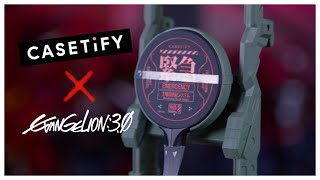 Casetify Evangelion iPhone Charging Dock Umbilical Cable Magnetic Wireless Charger Unboxing Review [upl. by Nivk176]