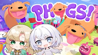 【 PHOGS 1 】日本語では犬犬っていう協力パズルゲームらしい🐶🐶 [upl. by Urbannai71]