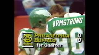 NFL 1984 10 07 84 Philadelphia Eagles at Buffalo Bills pt 1 of 4 [upl. by Vedette206]