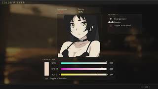 bo4 emblem anime girl [upl. by Litnahs]