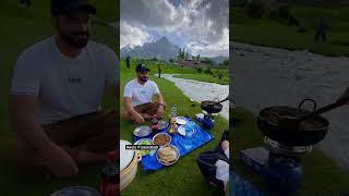 Who Wanna Cooking Here  Thorche Meadows Skardu skardu viralvideo [upl. by Erund]