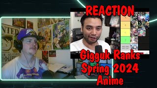 Ranking Spring 2024 Anime REACTION [upl. by Seale]