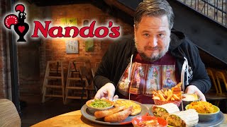 Americans try Nandos for the FIRST TIME [upl. by Itaws567]