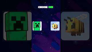 Minecraft Bee vs Creeper minecraft shorts [upl. by Emera]