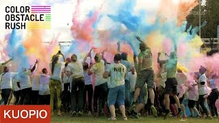 Color Obstacle Rush väriestejuoksu 2016  Kuopio Finland  CascadeusK [upl. by Karlan]