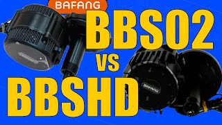 BBS02 vs BBSHD How to Choose Bafang Mid Drive EBike Conversion Kits Comparison [upl. by Udelle]