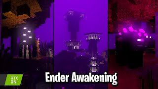 ADDONS de EXPANSION del END para MINECRAFT PE 121  Ender Awakening  MODS para MINECRAFT BEDROCK [upl. by Yknip944]