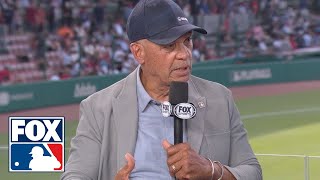 Reggie Jackson on Willie Mays legacy amp emotions of visiting Rickwood Field  MLB on FOX [upl. by Eilojne]