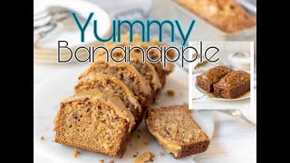 Banana and apple cake recipe how to bake banana apple cake banana apple recipe [upl. by Lyudmila]