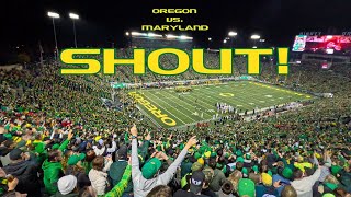 SHOUT  Oregon vs Maryland [upl. by Ikim233]