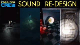 The Corridor Crew Scary Horror CGI Sound Redesign [upl. by Airlia]