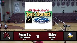 Roane Co vs Ripley JV Volleyball Match video only [upl. by Seltzer]