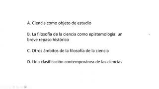 Videotutoría 3 Perspectivas filosóficas de la ciencia Capítulo I 2392024 [upl. by Noach]