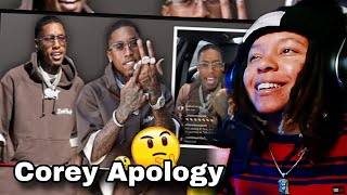 He Tried🤔LoftyLiyah Reacts To CoreySSG Apologize To Carmen On Live [upl. by Beane]