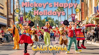 Mickeys Happy Holidays – 2024  Disney California Adventure [upl. by Elisabeth779]