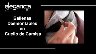 Ballenas Desmontables en los Cuellos de Camisa Hombre  Bere Casillas [upl. by Nye94]