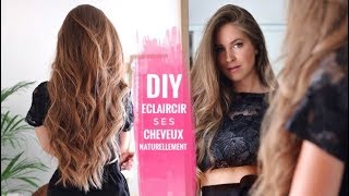 › DIY ‣ ECLAIRCIR SES CHEVEUX NATURELLEMENT  Laura MILOW [upl. by Aihtnys]