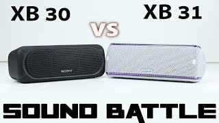 Sony SRS XB31 vs XB30 Sound Battle The real sound comparison [upl. by Ecnarual666]