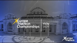 2024 Europe Triathlon Championships Vichy Para [upl. by Mosi]