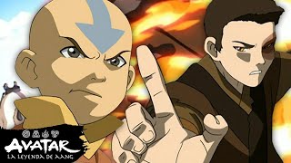 30 minutos de batallas épicas de Avatar La Leyenda de Aang 🔥  Avatar [upl. by Angle]