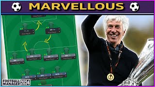 AMAZING Gian Piero Gasperini Tactic  Atalanta  Football Mananger 2024 [upl. by Bazluke119]