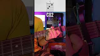 CO2 Cover Chords guitar cover guitarplaying [upl. by Dnomsad]