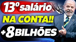 INSS vai PAGAR 13Âº SALÃRIO em NOVEMBRO a NOVOS APOSENTADOS NÃƒO PERCA e SAQUE os VALORES [upl. by Amsirak]