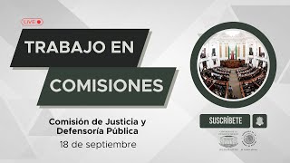 Sesión de Instalación de la Comisión de Justicia Cívica y Defensoría Pública [upl. by Silma]