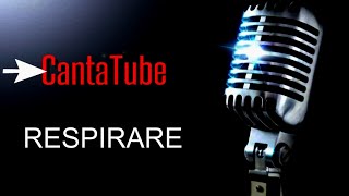 CantaTube  RESPIRARE  karaoke GDAlessio [upl. by Ibot]