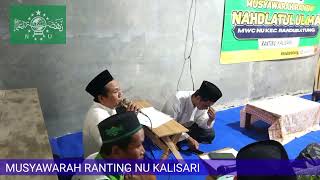 MUSYAWARAH RANTING KALISARI [upl. by Akirre754]