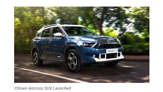 2024 Citroen Aircross SUV Launched At Rs 849 Lakh  Drops C3 From The NameCitroenIndiaAircrossSUV [upl. by Eidassac]